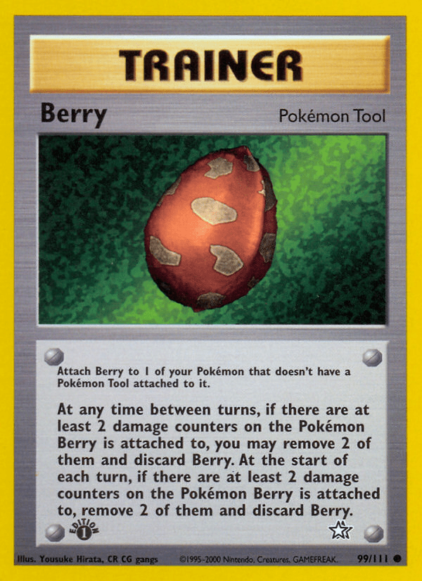 Berry (99/111) [Neo Genesis 1st Edition] Pokemon Single Pokémon  | Multizone: Comics And Games