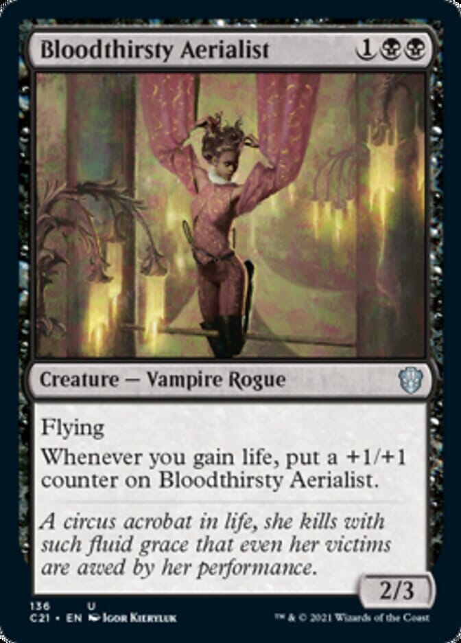 Bloodthirsty Aerialist [Commander 2021] MTG Single Magic: The Gathering  | Multizone: Comics And Games
