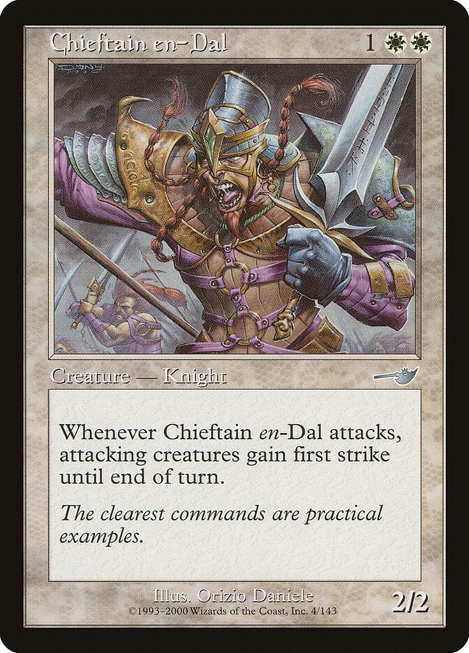Chieftain en-Dal [Nemesis] MTG Single Magic: The Gathering  | Multizone: Comics And Games