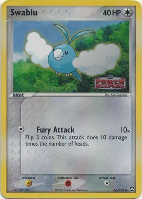 Swablu (66/108) (Stamped) [EX: Power Keepers] Pokemon Single Pokémon  | Multizone: Comics And Games