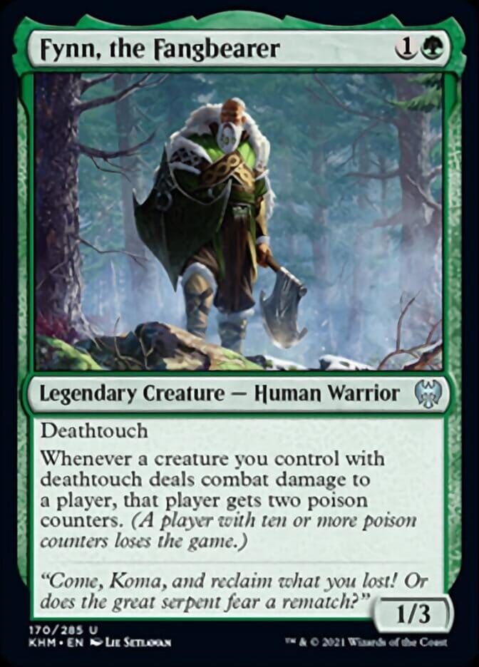 Fynn, the Fangbearer [Kaldheim] MTG Single Magic: The Gathering  | Multizone: Comics And Games
