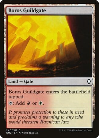 Boros Guildgate [Commander Anthology Volume II] MTG Single Magic: The Gathering  | Multizone: Comics And Games