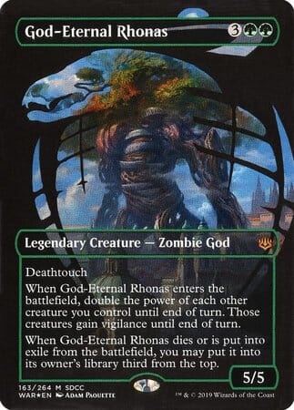 God-Eternal Rhonas SDCC 2019 EXCLUSIVE [San Diego Comic-Con 2019] MTG Single Magic: The Gathering  | Multizone: Comics And Games