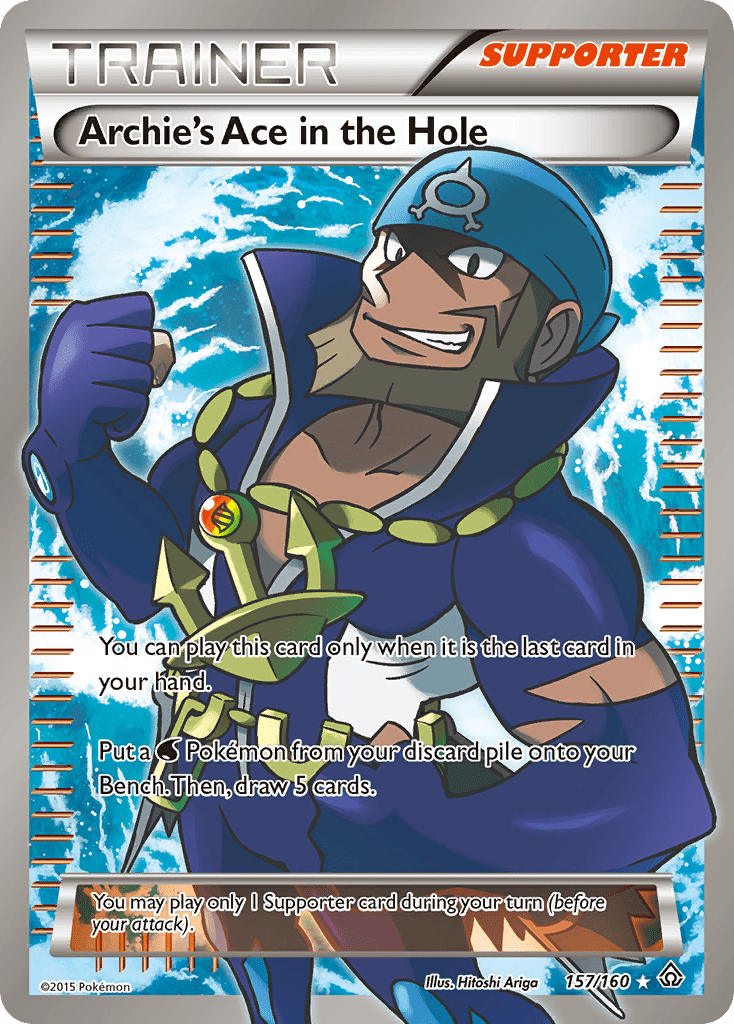 Archie's Ace in the Hole (157/160) [XY: Primal Clash] Pokemon Single Pokémon  | Multizone: Comics And Games