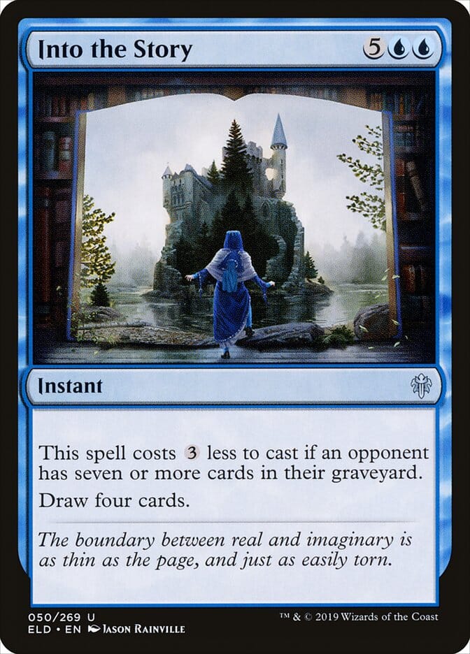 Into the Story [Throne of Eldraine] MTG Single Magic: The Gathering  | Multizone: Comics And Games