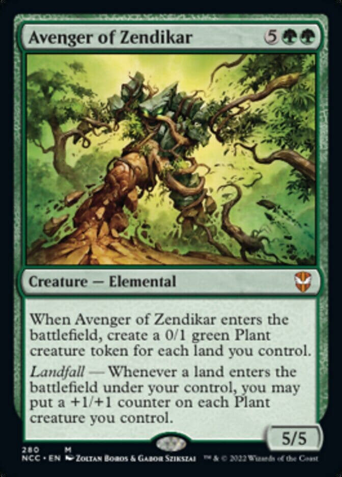 Avenger of Zendikar [Streets of New Capenna Commander] MTG Single Magic: The Gathering  | Multizone: Comics And Games