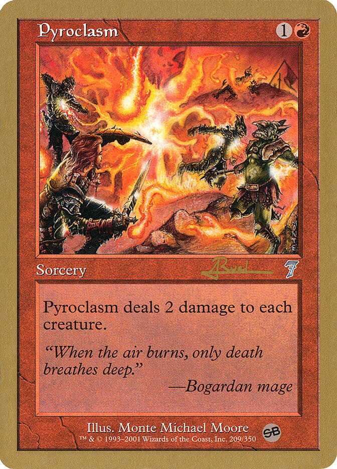 Pyroclasm (Antoine Ruel) (SB) [World Championship Decks 2001] MTG Single Magic: The Gathering  | Multizone: Comics And Games