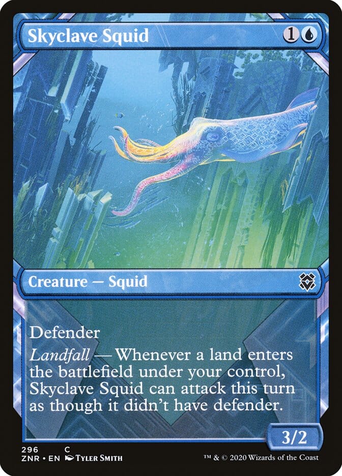 Skyclave Squid (Showcase) [Zendikar Rising] MTG Single Magic: The Gathering  | Multizone: Comics And Games