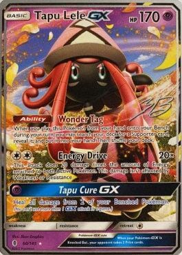 Tapu Lele GX (60/145) (Ice Path FTW - Zachary Bokhari) [World Championships 2017] Pokemon Single Pokémon  | Multizone: Comics And Games