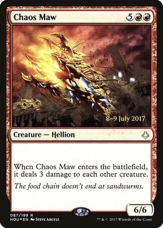 Chaos Maw [Hour of Devastation Promos] MTG Single Magic: The Gathering  | Multizone: Comics And Games