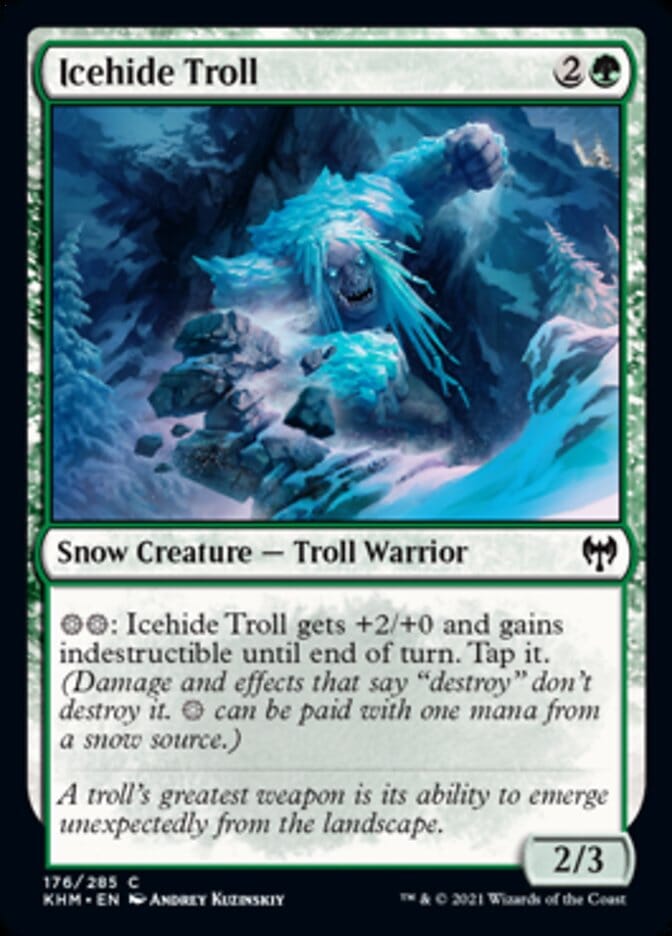 Icehide Troll [Kaldheim] MTG Single Magic: The Gathering  | Multizone: Comics And Games