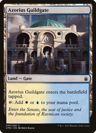 Azorius Guildgate [Commander Anthology] MTG Single Magic: The Gathering  | Multizone: Comics And Games