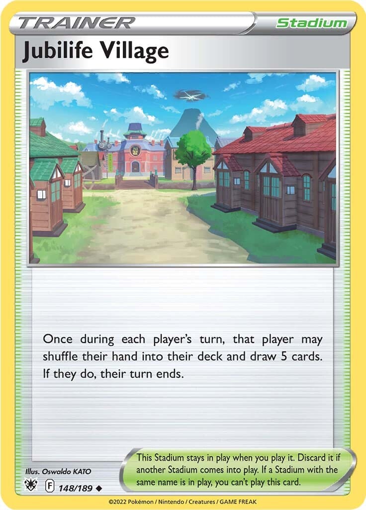 Jubilife Village (148/189) [Sword & Shield: Astral Radiance] Pokemon Single Pokémon  | Multizone: Comics And Games