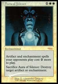 Aura of Silence [Friday Night Magic 2002] MTG Single Magic: The Gathering  | Multizone: Comics And Games