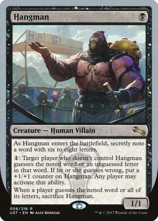Hangman [Unstable] MTG Single Magic: The Gathering  | Multizone: Comics And Games
