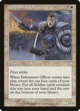 Enlistment Officer [Apocalypse] MTG Single Magic: The Gathering  | Multizone: Comics And Games