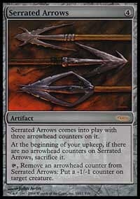 Serrated Arrows [Friday Night Magic 2008] MTG Single Magic: The Gathering  | Multizone: Comics And Games