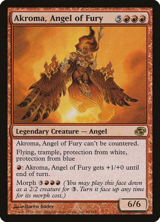 Akroma, Angel of Fury [Planar Chaos] MTG Single Magic: The Gathering  | Multizone: Comics And Games