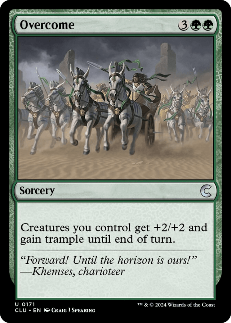 Overcome [Ravnica: Clue Edition] MTG Single Magic: The Gathering  | Multizone: Comics And Games