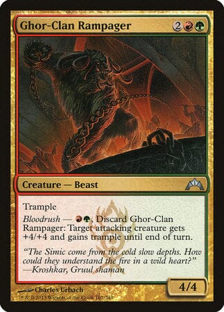 Ghor-Clan Rampager [Gatecrash] MTG Single Magic: The Gathering  | Multizone: Comics And Games