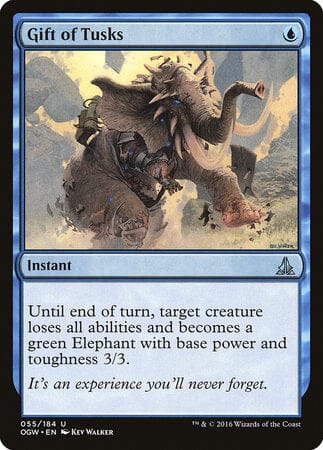 Gift of Tusks [Oath of the Gatewatch] MTG Single Magic: The Gathering  | Multizone: Comics And Games
