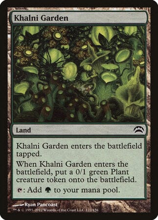 Khalni Garden [Planechase 2012] MTG Single Magic: The Gathering  | Multizone: Comics And Games