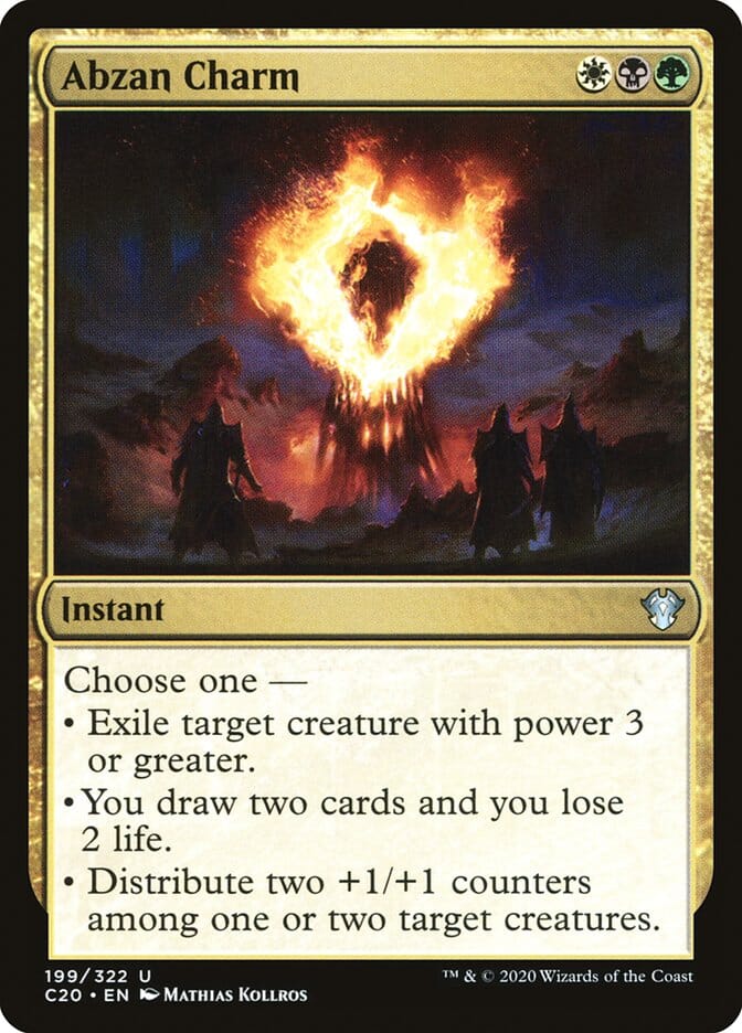 Abzan Charm [Commander 2020] MTG Single Magic: The Gathering  | Multizone: Comics And Games