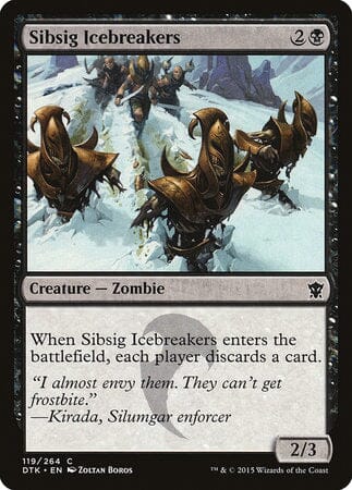 Sibsig Icebreakers [Dragons of Tarkir] MTG Single Magic: The Gathering  | Multizone: Comics And Games