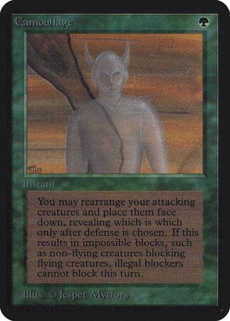 Camouflage [Limited Edition Alpha] MTG Single Magic: The Gathering  | Multizone: Comics And Games