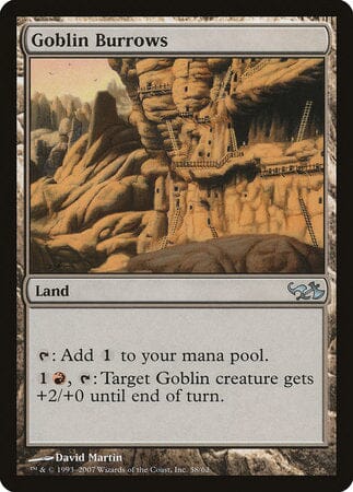 Goblin Burrows [Duel Decks: Elves vs. Goblins] MTG Single Magic: The Gathering  | Multizone: Comics And Games