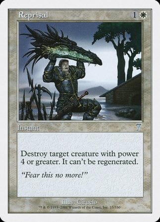 Reprisal [Seventh Edition] MTG Single Magic: The Gathering  | Multizone: Comics And Games