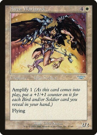 Aven Warhawk [Legions] MTG Single Magic: The Gathering  | Multizone: Comics And Games