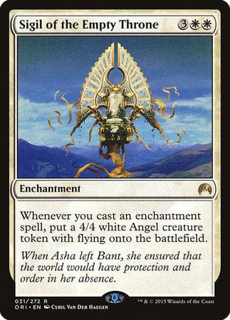 Sigil of the Empty Throne [Magic Origins] MTG Single Magic: The Gathering  | Multizone: Comics And Games