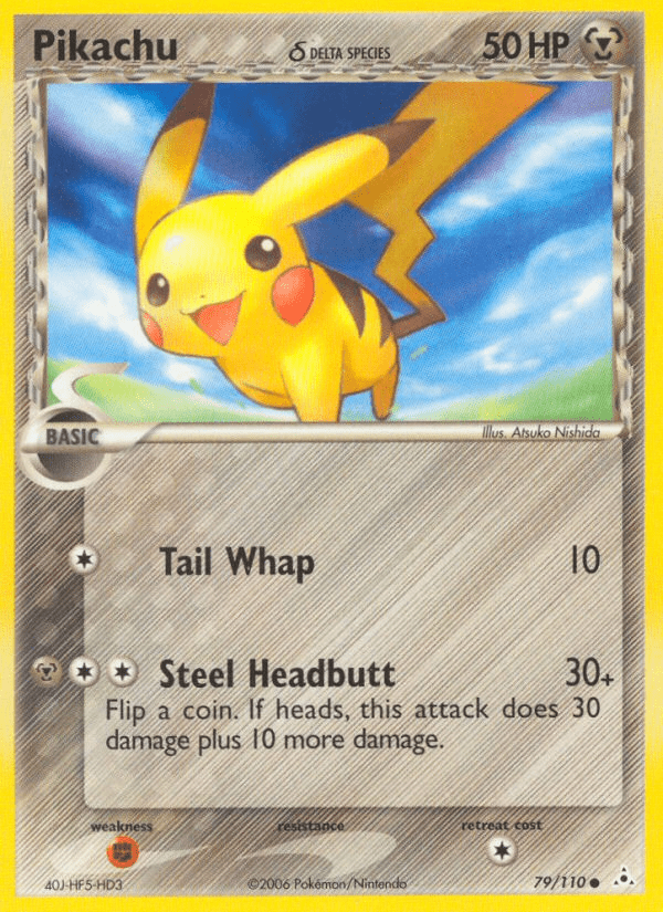 Pikachu (79/110) (Delta Species) [EX: Holon Phantoms] Pokemon Single Pokémon  | Multizone: Comics And Games