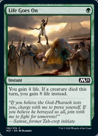 Life Goes On [Core Set 2021] MTG Single Magic: The Gathering  | Multizone: Comics And Games