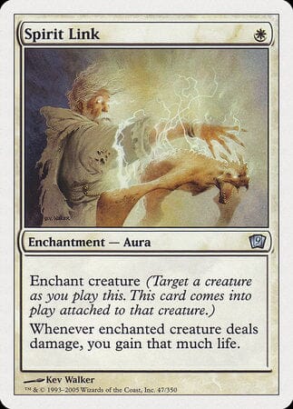 Spirit Link [Ninth Edition] MTG Single Magic: The Gathering  | Multizone: Comics And Games