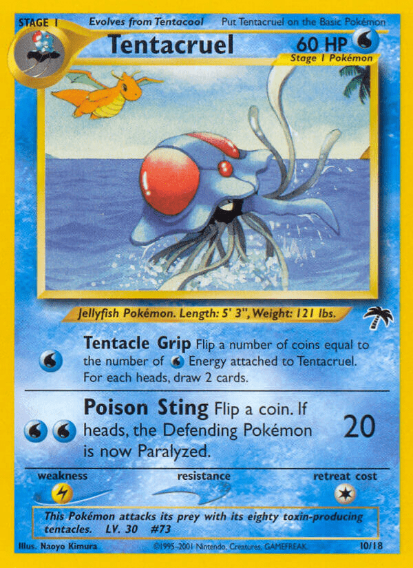 Tentacruel (10/18) [Southern Islands] Pokemon Single Pokémon  | Multizone: Comics And Games