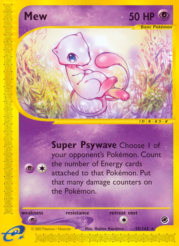 Mew (55/165) [Expedition: Base Set] Pokemon Single Pokémon  | Multizone: Comics And Games