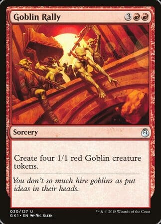Goblin Rally [GRN Guild Kit] MTG Single Magic: The Gathering  | Multizone: Comics And Games