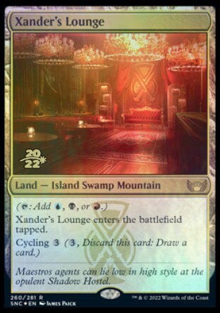 Xander's Lounge [Streets of New Capenna Prerelease Promos] MTG Single Magic: The Gathering  | Multizone: Comics And Games