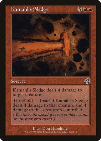 Kamahl's Sledge [Torment] MTG Single Magic: The Gathering  | Multizone: Comics And Games