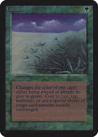 Lifelace [Limited Edition Alpha] MTG Single Magic: The Gathering  | Multizone: Comics And Games