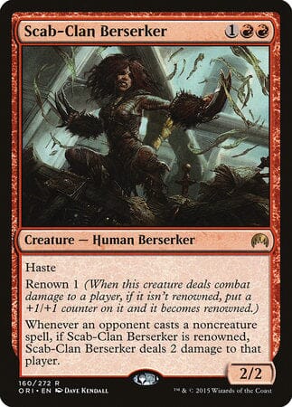 Scab-Clan Berserker [Magic Origins] MTG Single Magic: The Gathering  | Multizone: Comics And Games