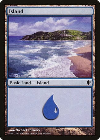Island (343) [Commander 2013] MTG Single Magic: The Gathering  | Multizone: Comics And Games