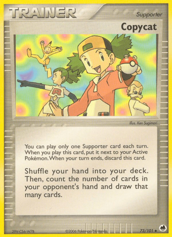 Copycat (73/101) [EX: Dragon Frontiers] Pokemon Single Pokémon  | Multizone: Comics And Games