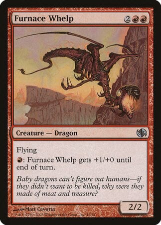 Furnace Whelp [Duel Decks: Jace vs. Chandra] MTG Single Magic: The Gathering  | Multizone: Comics And Games