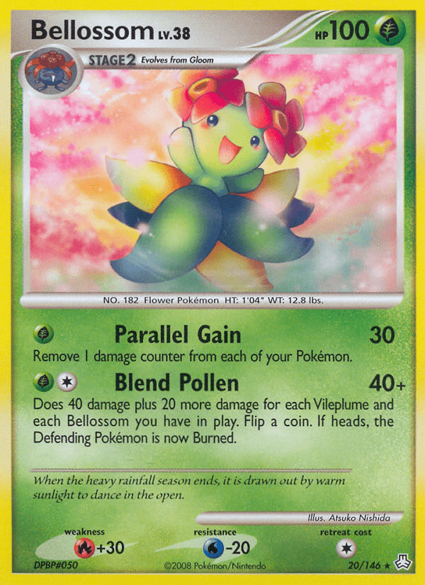 Bellossom (20/146) [Diamond & Pearl: Legends Awakened] Pokemon Single Pokémon  | Multizone: Comics And Games