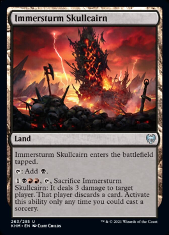 Immersturm Skullcairn [Kaldheim] MTG Single Magic: The Gathering  | Multizone: Comics And Games