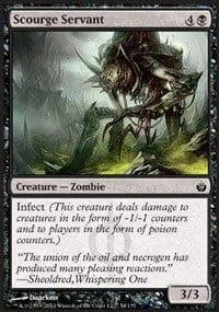 Scourge Servant [Mirrodin Besieged] MTG Single Magic: The Gathering  | Multizone: Comics And Games