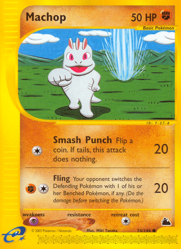 Machop (74/144) [Skyridge] Pokemon Single Pokémon  | Multizone: Comics And Games